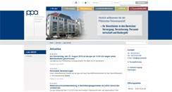 Desktop Screenshot of ppa-duew.de